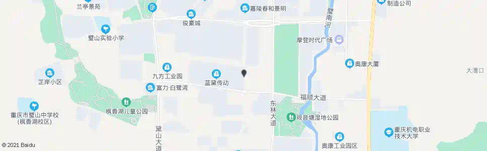 重庆工业园区(蓝黛公司)_公交站地图_重庆公交_妙搜公交查询2025