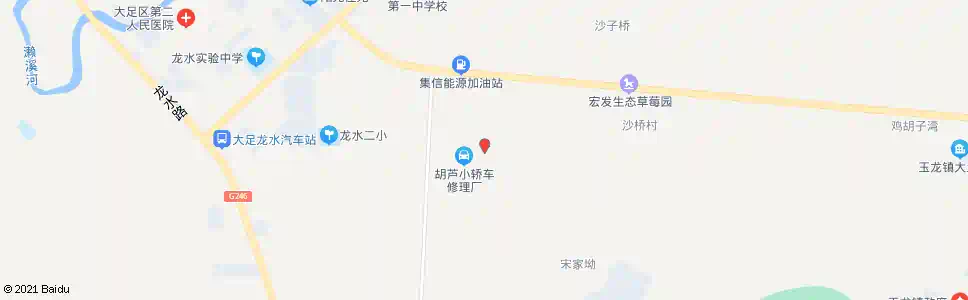 重庆金牛山庄_公交站地图_重庆公交_妙搜公交查询2025