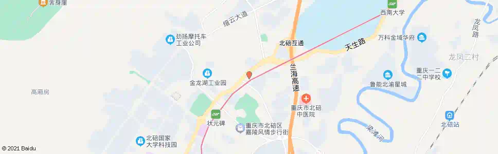 重庆双柏花园_公交站地图_重庆公交_妙搜公交查询2025