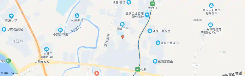重庆民主新村小学_公交站地图_重庆公交_妙搜公交查询2025