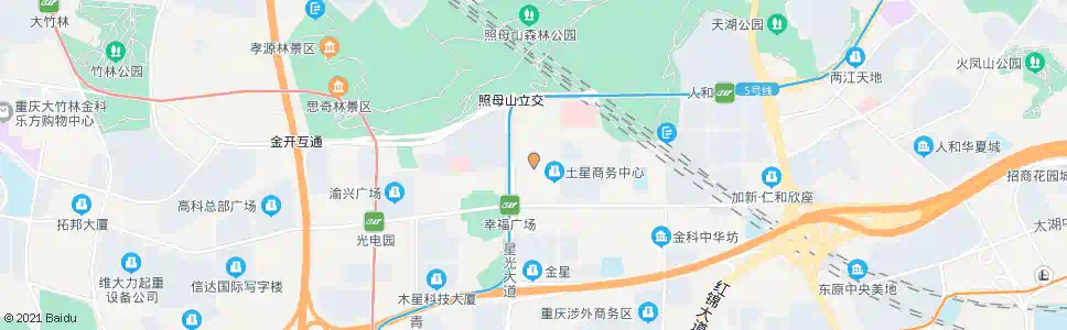 重庆星光五路_公交站地图_重庆公交_妙搜公交查询2025