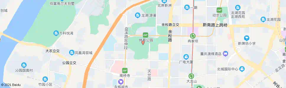 重庆两江春城_公交站地图_重庆公交_妙搜公交查询2025