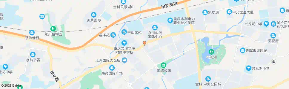 重庆红河苑_公交站地图_重庆公交_妙搜公交查询2025