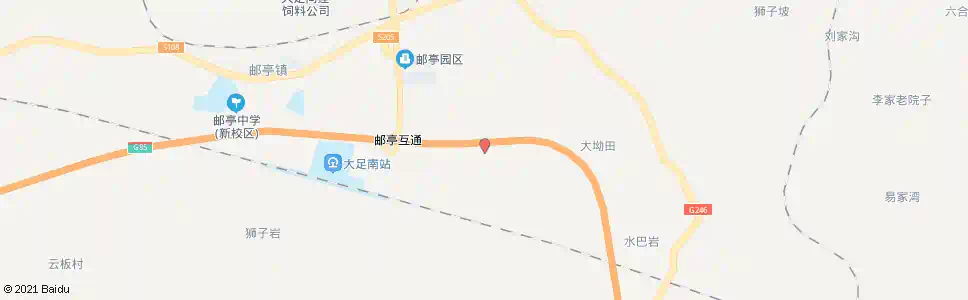 重庆烈火二十一组_公交站地图_重庆公交_妙搜公交查询2025
