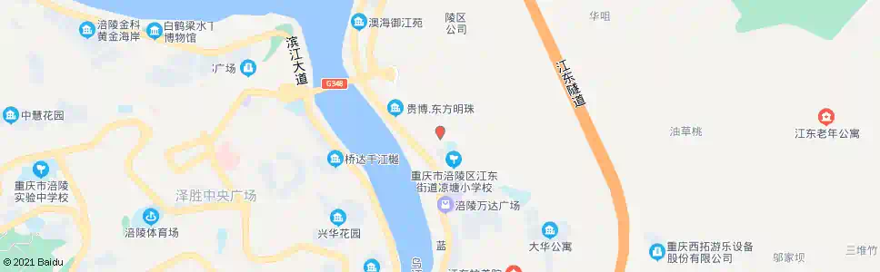 重庆凉塘小学_公交站地图_重庆公交_妙搜公交查询2025