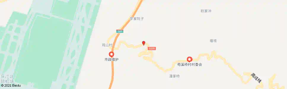 重庆李家院_公交站地图_重庆公交_妙搜公交查询2025