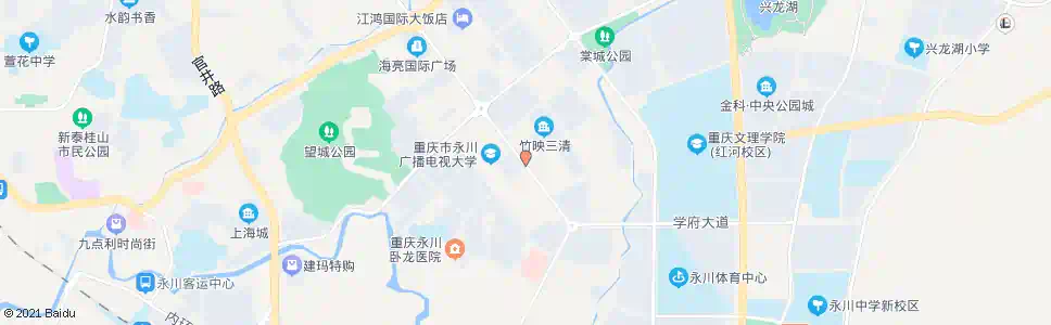 重庆永川人民医院_公交站地图_重庆公交_妙搜公交查询2025