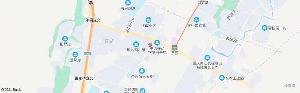 重庆米兰路口_公交站地图_重庆公交_妙搜公交查询2025