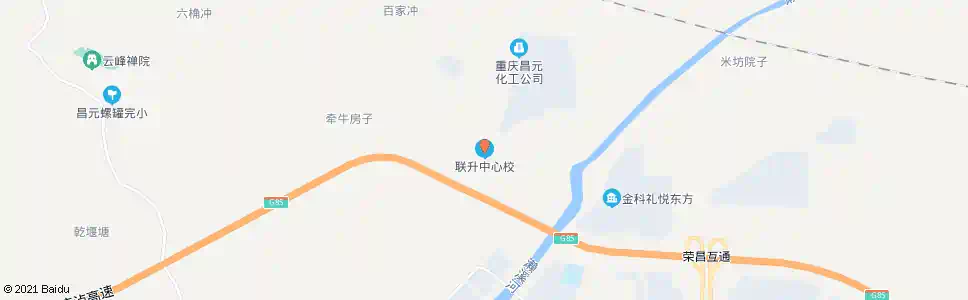 重庆联升中心校_公交站地图_重庆公交_妙搜公交查询2025
