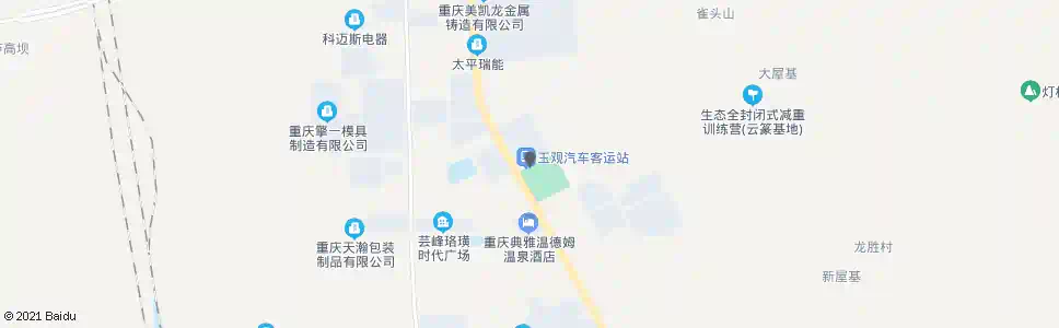 重庆园区管委会_公交站地图_重庆公交_妙搜公交查询2025