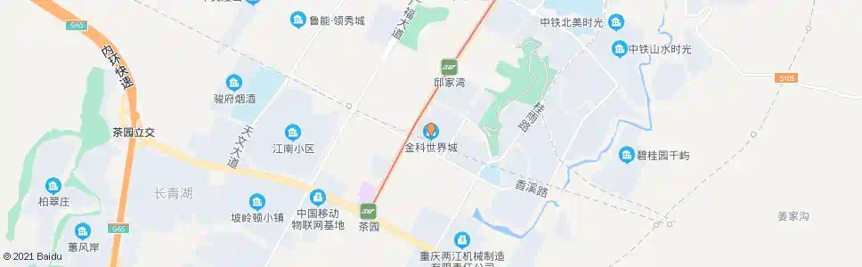 重庆金科世纪城_公交站地图_重庆公交_妙搜公交查询2025