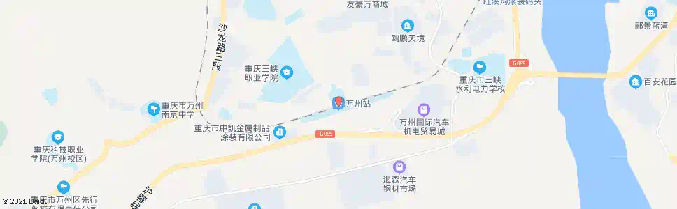 重庆美林谷_公交站地图_重庆公交_妙搜公交查询2025
