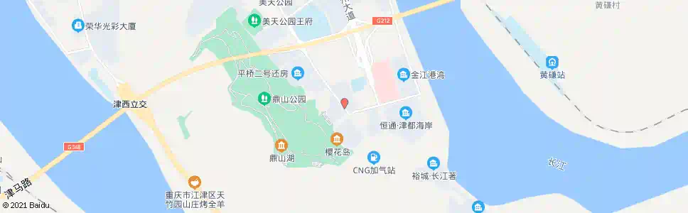 重庆鼎山公园_公交站地图_重庆公交_妙搜公交查询2025
