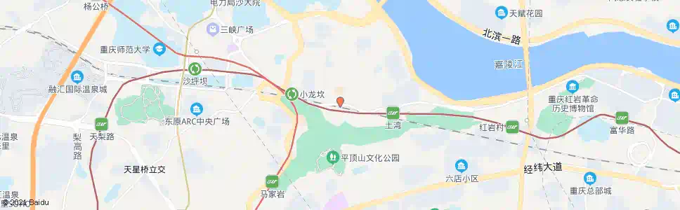 重庆土湾_公交站地图_重庆公交_妙搜公交查询2025