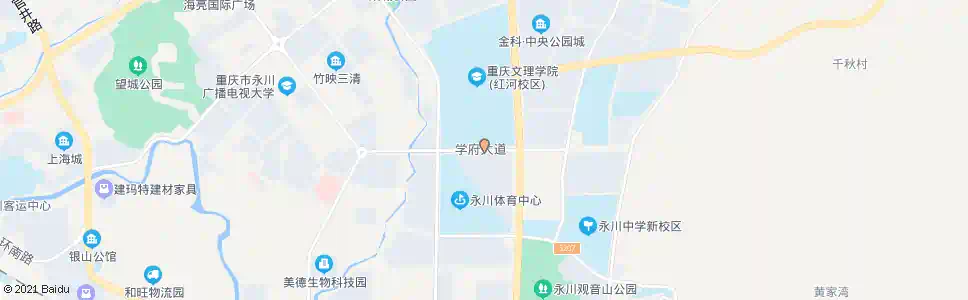 重庆文理学院A区_公交站地图_重庆公交_妙搜公交查询2025