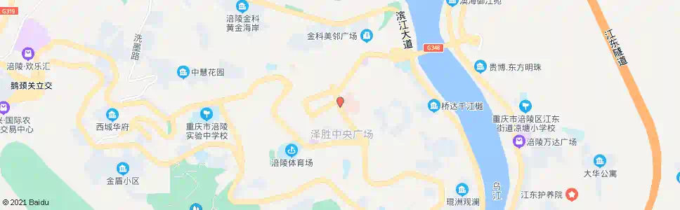 重庆区中心医院_公交站地图_重庆公交_妙搜公交查询2025