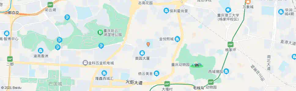 重庆蟠龙小学_公交站地图_重庆公交_妙搜公交查询2025