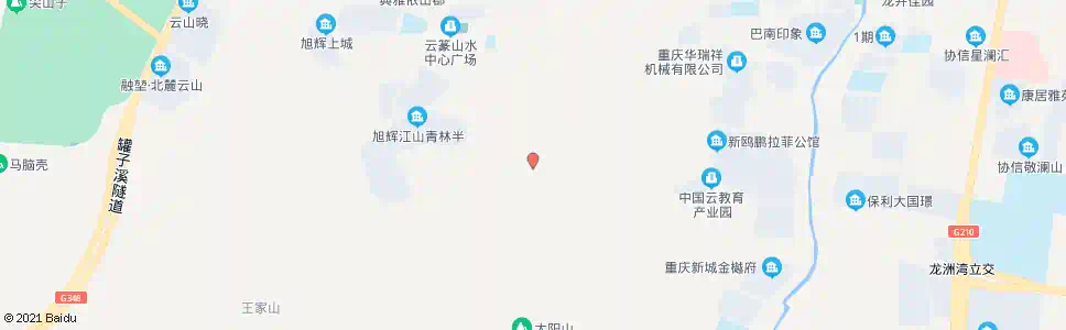 重庆云山路_公交站地图_重庆公交_妙搜公交查询2025
