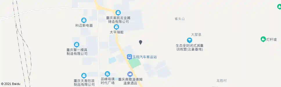 重庆云篆公园_公交站地图_重庆公交_妙搜公交查询2025