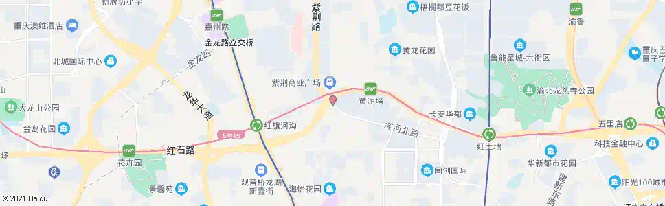 重庆洋河北路_公交站地图_重庆公交_妙搜公交查询2025