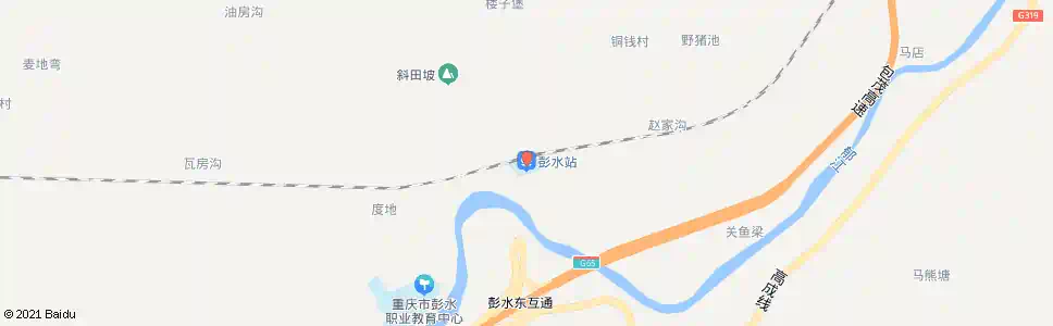 重庆彭水火车站_公交站地图_重庆公交_妙搜公交查询2025