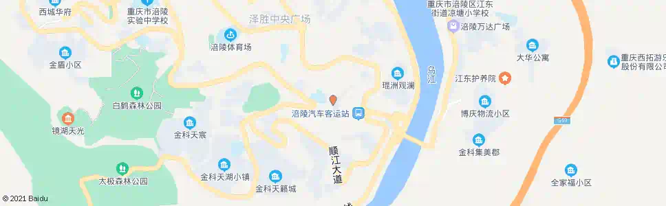 重庆顺江车库_公交站地图_重庆公交_妙搜公交查询2025