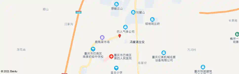 重庆鹿角_公交站地图_重庆公交_妙搜公交查询2025