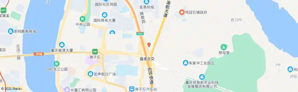重庆腾黄路口_公交站地图_重庆公交_妙搜公交查询2025