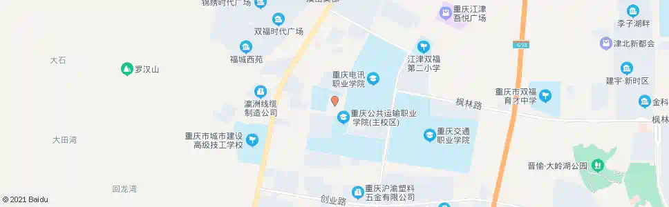 重庆双福小学_公交站地图_重庆公交_妙搜公交查询2025