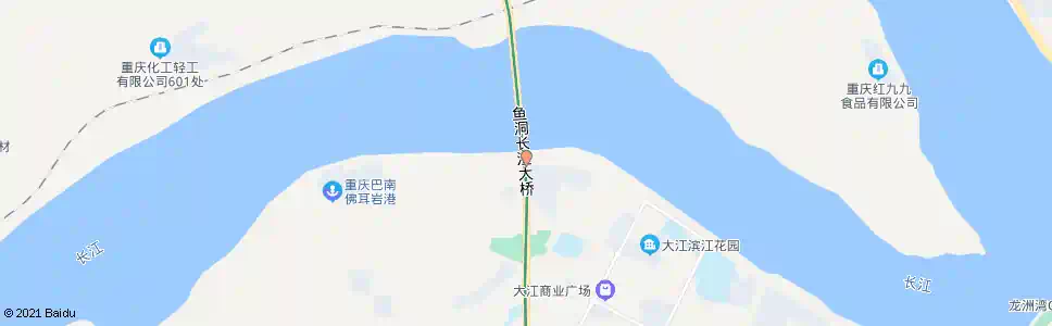 重庆鱼洞老大桥_公交站地图_重庆公交_妙搜公交查询2025
