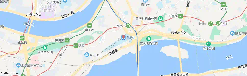 重庆师院_公交站地图_重庆公交_妙搜公交查询2025