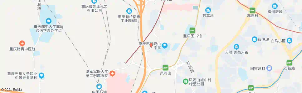 重庆高滩岩正街_公交站地图_重庆公交_妙搜公交查询2025