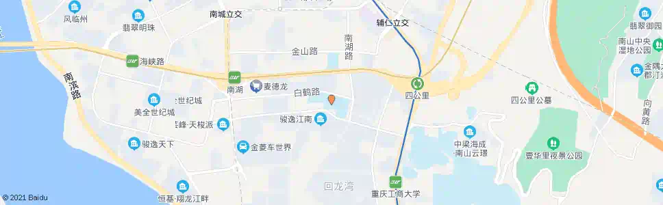 重庆南坪中学_公交站地图_重庆公交_妙搜公交查询2025