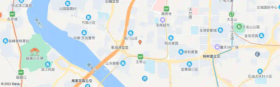 重庆文景苑_公交站地图_重庆公交_妙搜公交查询2025