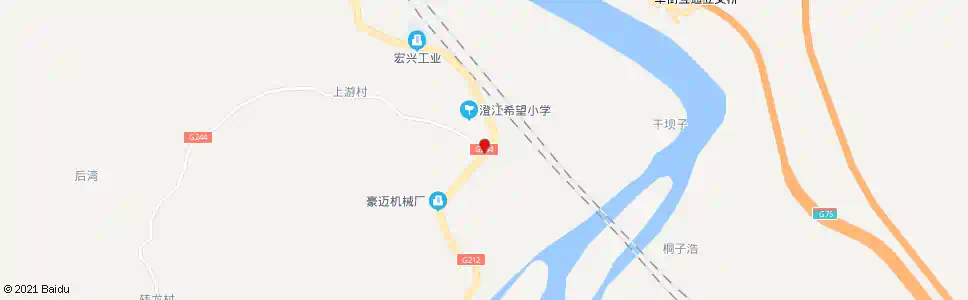 重庆烽火山路口_公交站地图_重庆公交_妙搜公交查询2025