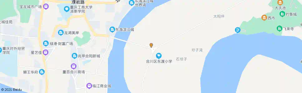 重庆东渡大桥_公交站地图_重庆公交_妙搜公交查询2025