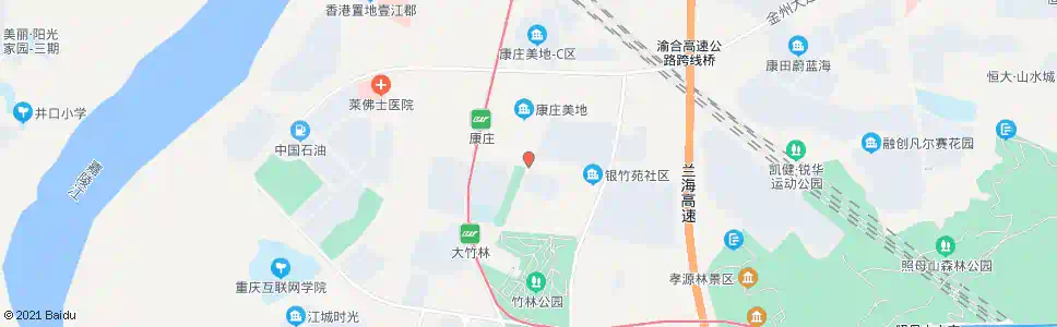 重庆簧竹路_公交站地图_重庆公交_妙搜公交查询2025