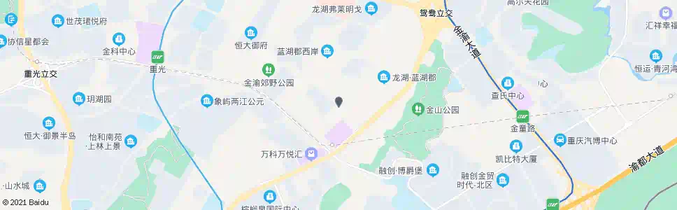 重庆龙安路1站_公交站地图_重庆公交_妙搜公交查询2025
