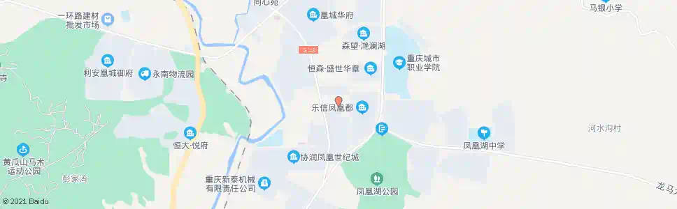 重庆凤兴路_公交站地图_重庆公交_妙搜公交查询2025