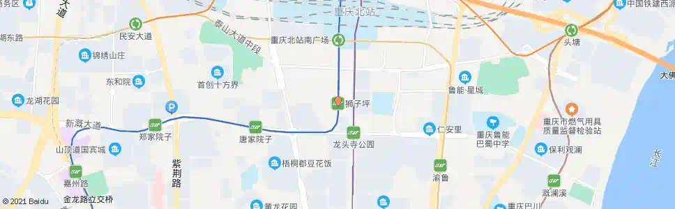 重庆狮子_公交站地图_重庆公交_妙搜公交查询2025