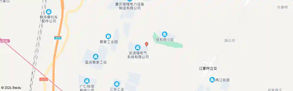 重庆同福路口_公交站地图_重庆公交_妙搜公交查询2025