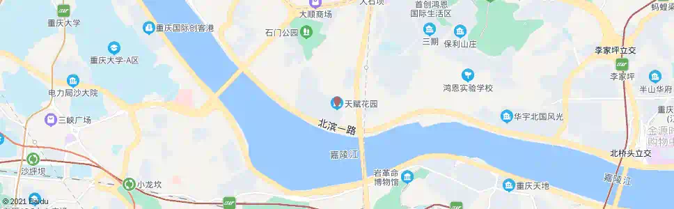 重庆天赋花园_公交站地图_重庆公交_妙搜公交查询2025