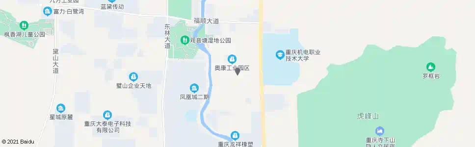 重庆利安总部基地_公交站地图_重庆公交_妙搜公交查询2025