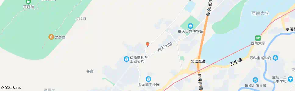 重庆缙云大道岔路口_公交站地图_重庆公交_妙搜公交查询2025