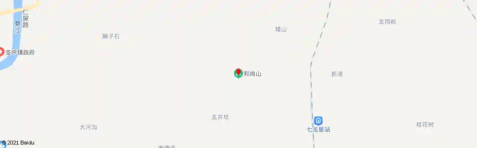 重庆和尚山_公交站地图_重庆公交_妙搜公交查询2025