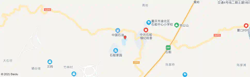 重庆渝石中学_公交站地图_重庆公交_妙搜公交查询2025