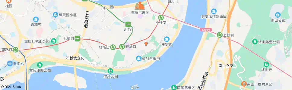 重庆文化街口_公交站地图_重庆公交_妙搜公交查询2025