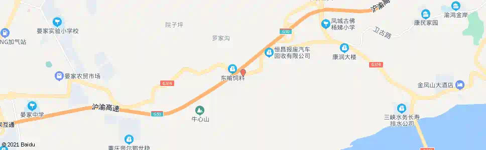 重庆过滩生态园_公交站地图_重庆公交_妙搜公交查询2025