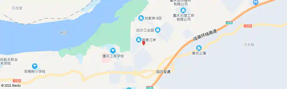 重庆御景江城_公交站地图_重庆公交_妙搜公交查询2025