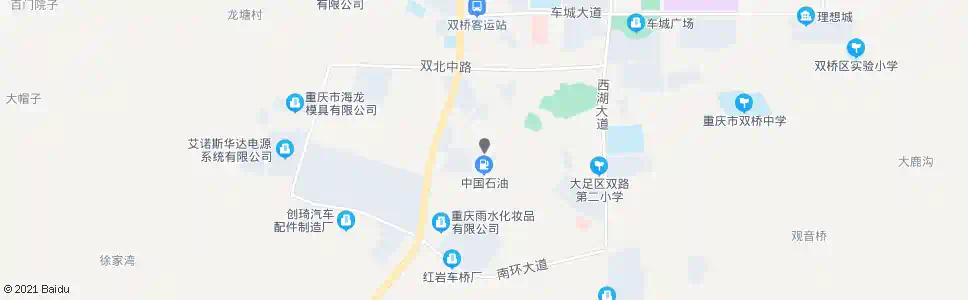 重庆城市枫景_公交站地图_重庆公交_妙搜公交查询2025